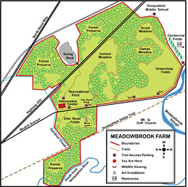 Meadowbrook Farm Map